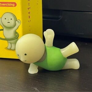 Smiski Figure Exercise Series Aerobics Open Box